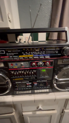 Lasonic TRC-975 Radio Boombox - Black | eBay
