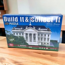 Charmland 3D Puzzle The White House 102 Pieces Harbor Freight USA Build Collect