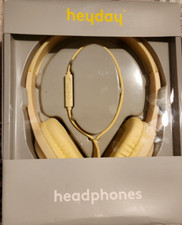 Heyday Wired On-Ear Headphones- Mist Yellow - New