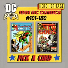 1991 Impel DC Comics Trading Cards #101-180 - Pick A Card - BUY2GET4FREE!
