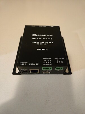 Crestron HD-RXC-101-C-E DM Lite D HDMI over CATx Receiver, Surface Mount