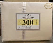 Impressions 100 Egyptian Cotton 300 Thread Count King/ Cal-King Duvet Set 3-Pc