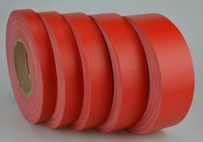 2B KLEBEBÄNDER Gaffa Tape rot matt Gewebeband 70mesh Messeband Bühnenband Gaffer Tape 50 Meter