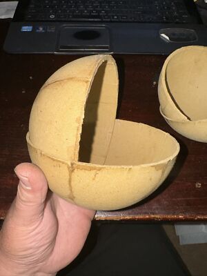 3''  Firework Ball Shells ''Nesting '' NEW CONCEPT  EASY BUILD HEMISPHERE (10qty)