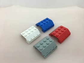 LEGO &reg; slope roof brick double 4x4 hull 3 variants 4854 4857 72454