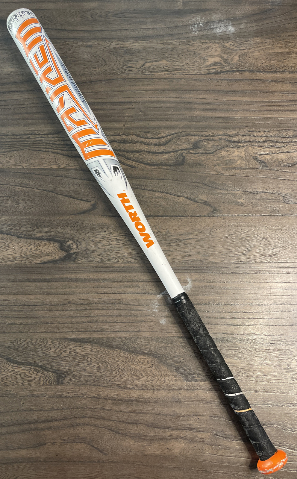 Worth Mayhem Retmay Single Wall Alloy Slowpitch Softball Bat 34" 28 oz