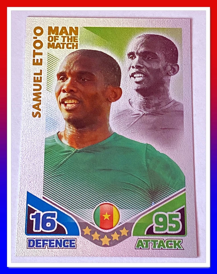 2010 Topps Match Attax England World Cup Trading Cards -  Man of the Match - Image 3 of 4