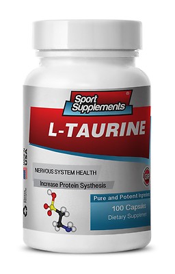 L-Taurine 500mg. Healthy Nervous System. Supports Protein Synthesis (1 Bottle)