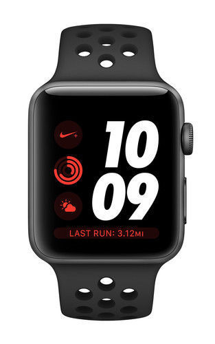 Apple Watch Nike+ 42mm Space Gray Aluminium Case with Anthracite/Black Nike  Sport Band (GPS) - (MQL42LL/A) for sale online | eBay