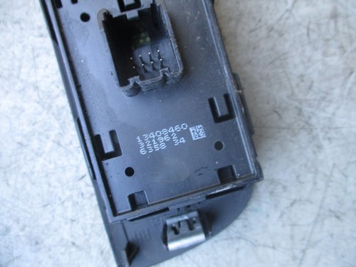 2016 VAUXHALL ZAFIRA C OSF DRIVER SIDE FRONT WINDOW CONTROL SWITCH 13408460 - Picture 4 of 4