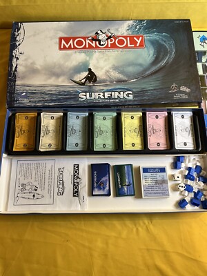 2008 Monopoly Surfing Collector's Edition Complete | eBay