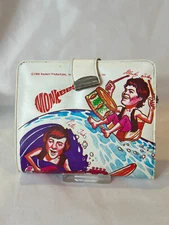 1966 MONKEES Vinyl Wallet Raybert Productions By Mattel Folding W/ Snap Closure