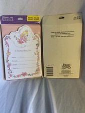 16 Hallmark 1 Pack Precious Moments Baby Girl Announcements W Pink Envelopes