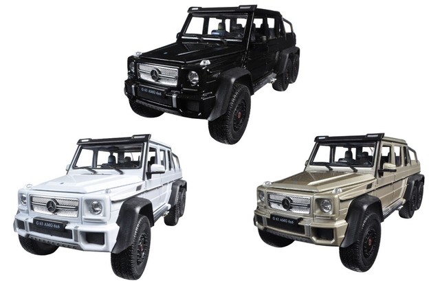 124 Welly Mercedes Benz G 63 Amg 6x6 Diecast Model Car Different Colors 24061