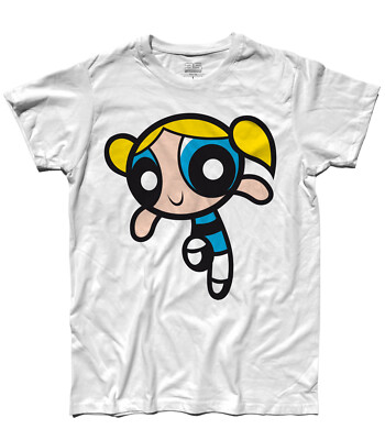 Dolly Superchicche Bubbles The Powerpuff Girls Vintage Cartoon Men's T-Shirt