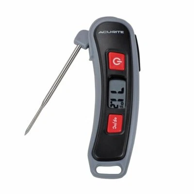 ACU-RITE 665 Digital Instant Read Grill BBQ Oven Meat Thermometer Folding Probe