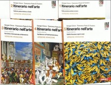 ITINERARIO NELL'ARTE VOL 1 - 2 - 3 - 4 - 5 ED ARANCIONE ZANICHELLI 9788808206817