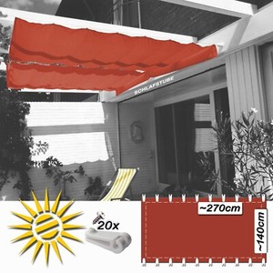 sonnensegel 270x140