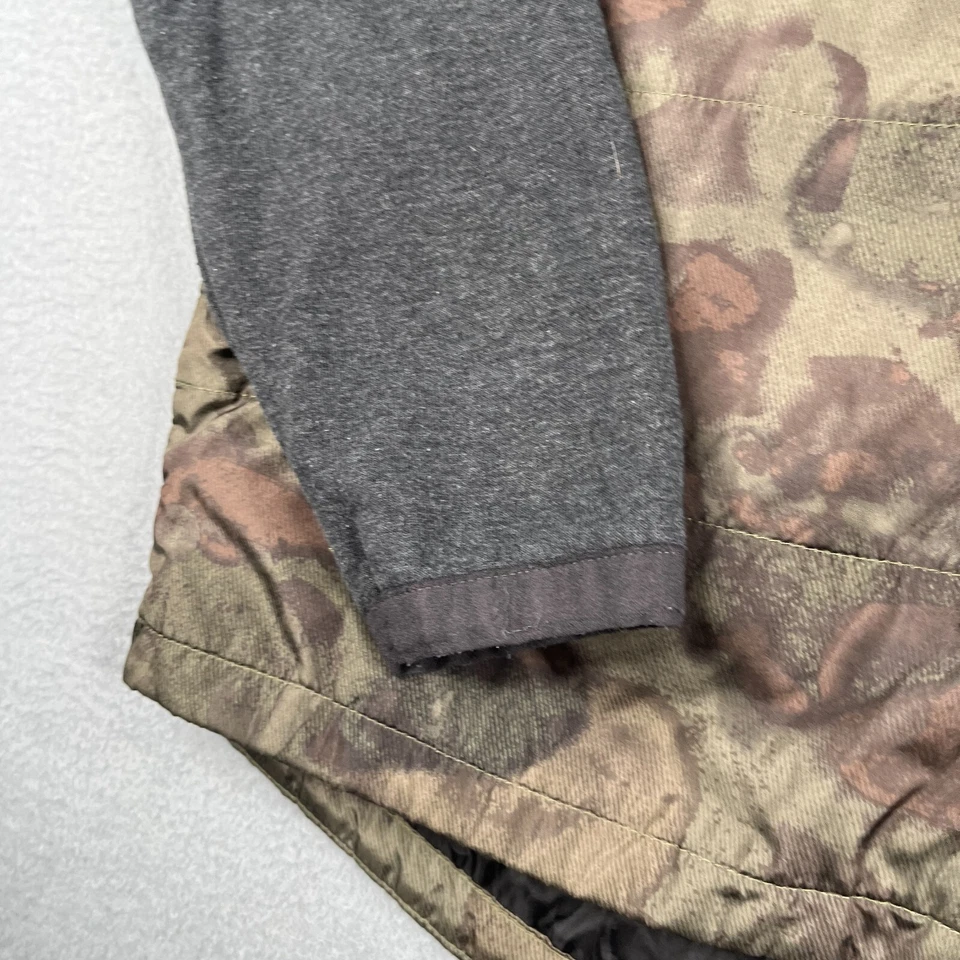 Volcom Sudadera con Capucha Chaqueta Mediana Camuflaje Gris Cremallera Completa Para Hombre Foto 2 de 4