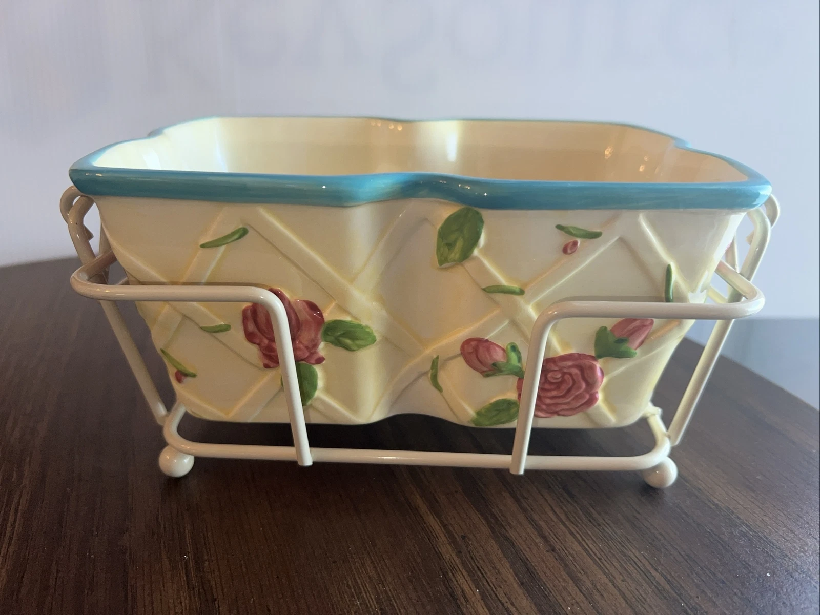 Temp-Tations Presentable Ovenware By Tara Rose 1Qt Loaf Pan & Rack