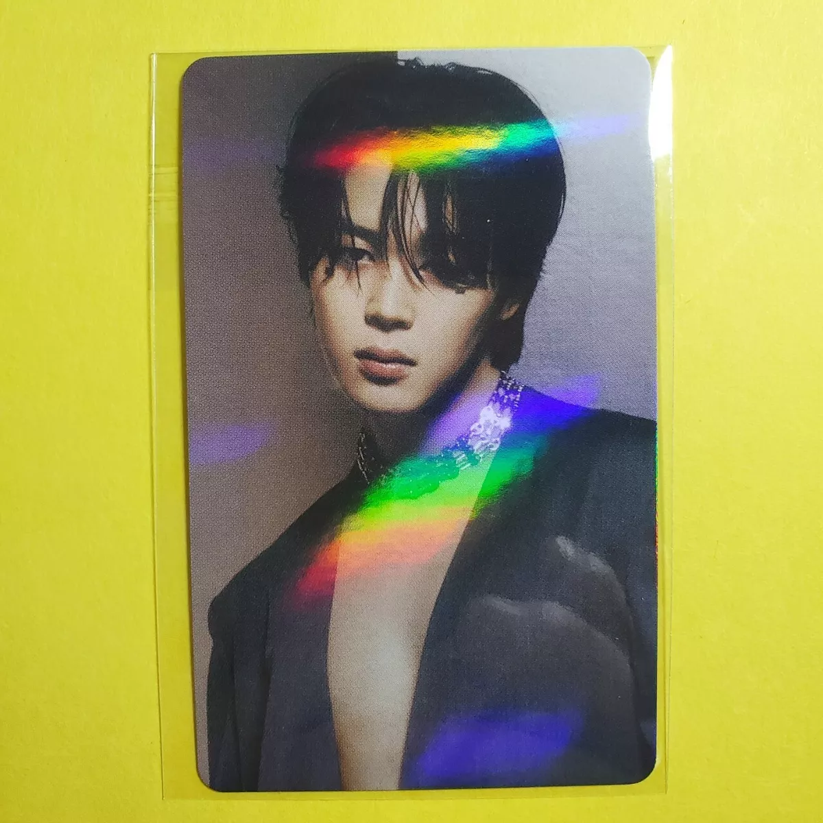 JIMIN BTS FACE Photo Card Japan JPFC POB Solo Album Weverse PhotoCard  hologram