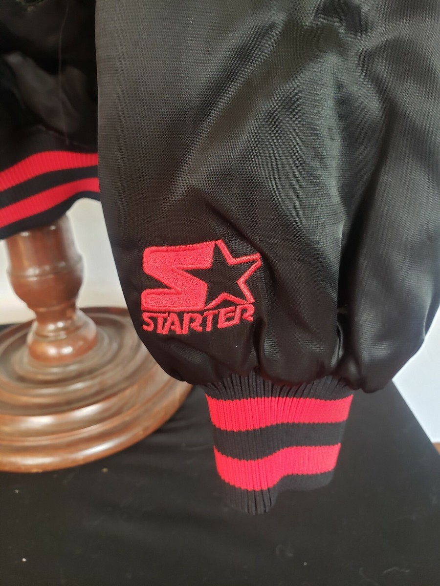 ノアワイリーサイン 🔥🚨Vintage Starter L WCW NWO WWF WWE Satin Varsity Style