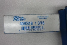 2 NEW MARTIN 40BS18 1 3/16 ROLLER 40BS181