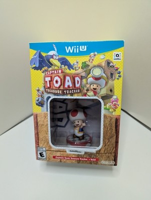 Captain Toad Treasure Tracker Amiibo Bundle - Nintendo Wii U - New