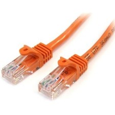 StarTech 3ft Snagless Cat5e UTP Patch cable - Orange