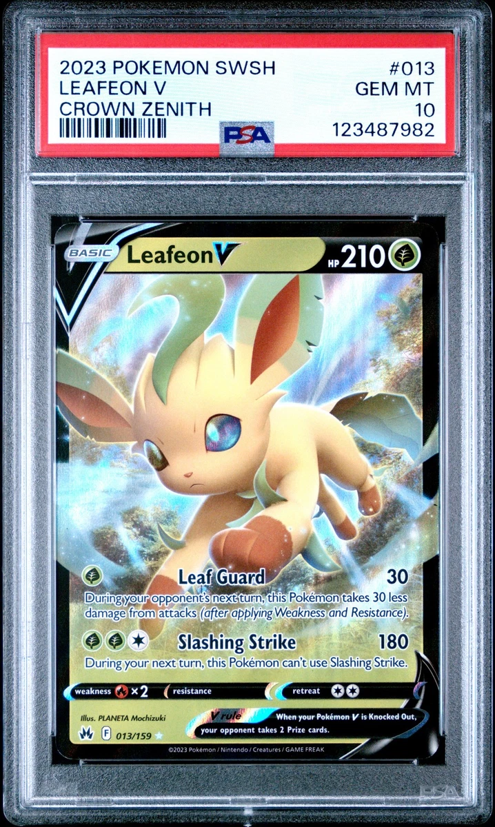 25+ Leafeon V 013/159 Crown Zenith for sale | Updated Oct 2026