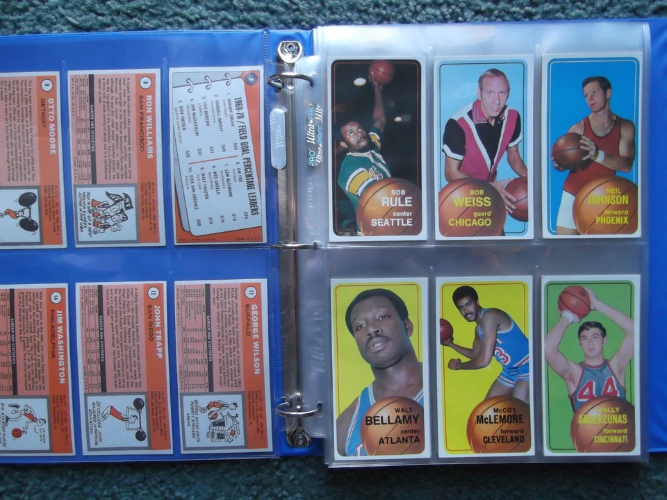 1970 - 71 TOPPS 篮球近完整套装(111/175)带明星、RC、名人堂 — 第 2/4 张图片