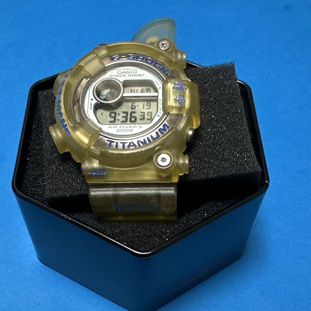 G-SHOCK FROGMAN チタン DW-8201WC.200m防水.美品 G-SHOCK FROGMAN チタン DW-8201WC.200m防水.美品 - メルカリ