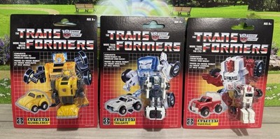 Transformers G1 Bumblebee, Swerve, Tailgate Reissue Hasbro Autobot - NEW