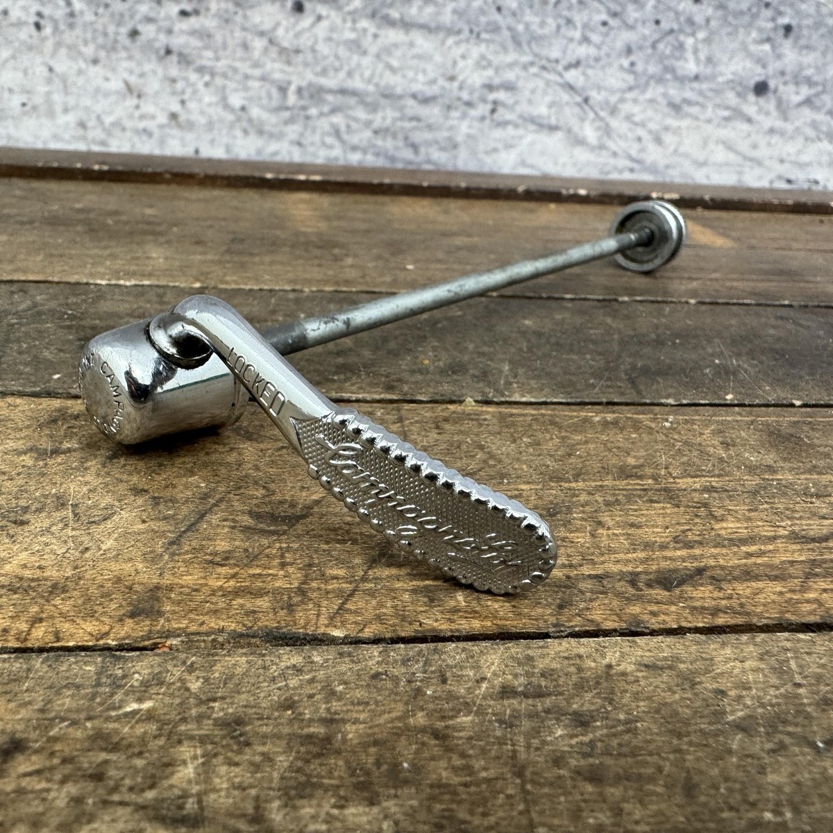 Vintage Campagnolo Rear Wheel Quick Release Skewer 130 Mm Road