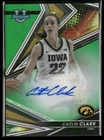 2022-23 Bowman U Best Basketball Caitlin Clark Auto Green Refractor /99