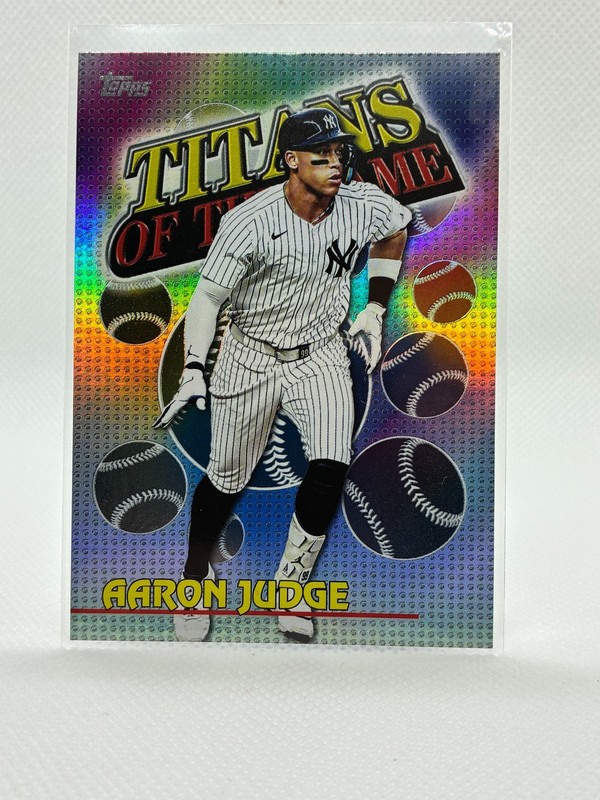 2026 Topps Aaron Judge Titans of the Games TOG-3 New York Yankees