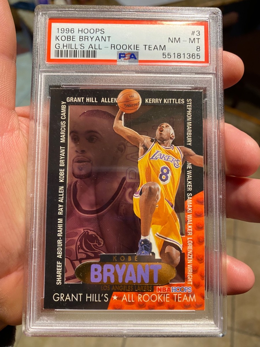 MASTERPIECE SWEET PSA 8 KOBE BRYANT NBA HOOPS GRANT HILL'S ALL