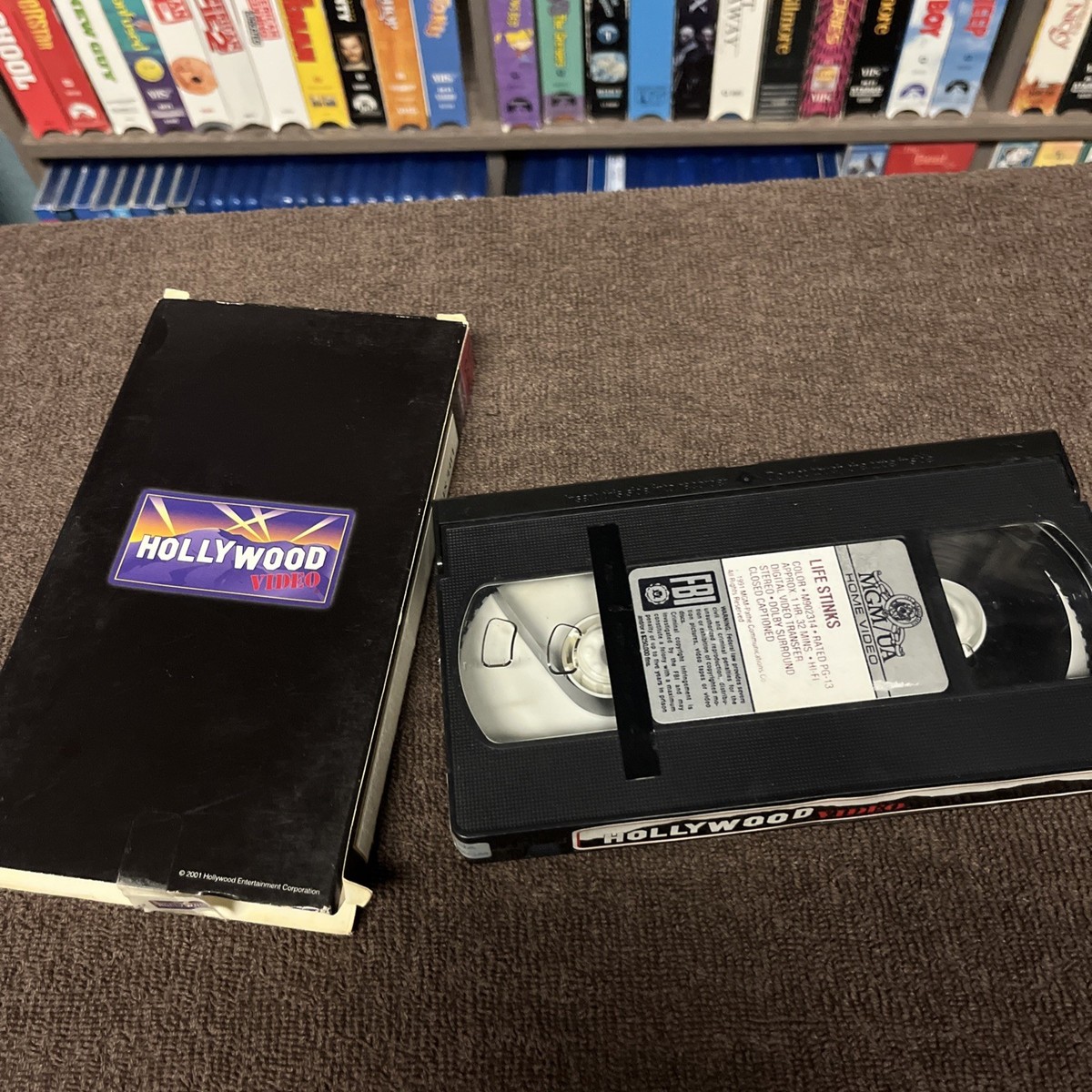 Hollywood Video VHS Lot (9) Top Hit, Drama, Family, Comedy & More