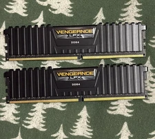2 Sticks of computer ram DDR4, 16 GB RAM (32Gb in total), 3,000MHz