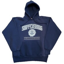 Vintage Shippensburg University Hooded Sweatshirt Adult Medium Jansport USA Made