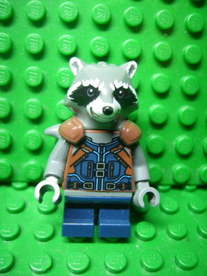 Lego Guardians of the Galaxy Rocket Minifigur aus Set 76079/76102 ,S2