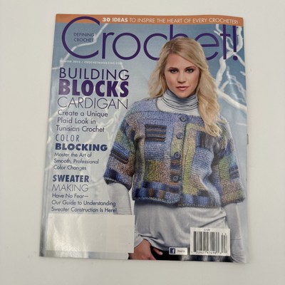 Crochet! Magazine Winter 2012 Building Blocks Cardigan Sweater Pattern