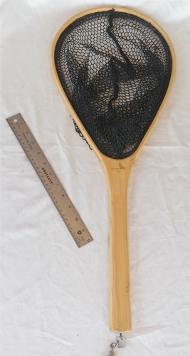 Pacific Fly Company fly fishing net Long Handle Excellent