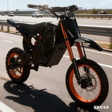 Mankeel 4000W 60V 32AH 48MPH Electric Dirt Bike, Adult E-Mountain Off-Road Bike
