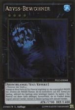 YuGiOh Abyss-Bewohner PGL3-DE068 Gold Rare Excellent 1st