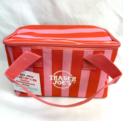 Trader Joe's Mini Insulated Tote Bag Summer Fun Collection NEW