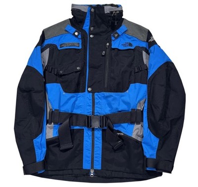 The North Face Steep Tech Light Blue / Black Jacket (Size M)