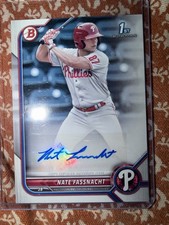 2022 Bowman - Paper Prospect Autographs Nate Fassnacht #PPA-NF (AU, RC)