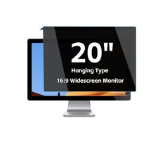 Hanging 20 Inch Computer Privacy Screen Protector Shield, Eye Protection Anti...