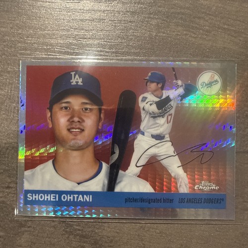 2025 Topps Chrome Platinum Shohei Ohtani Prism Refractor Retail Exclusive #17